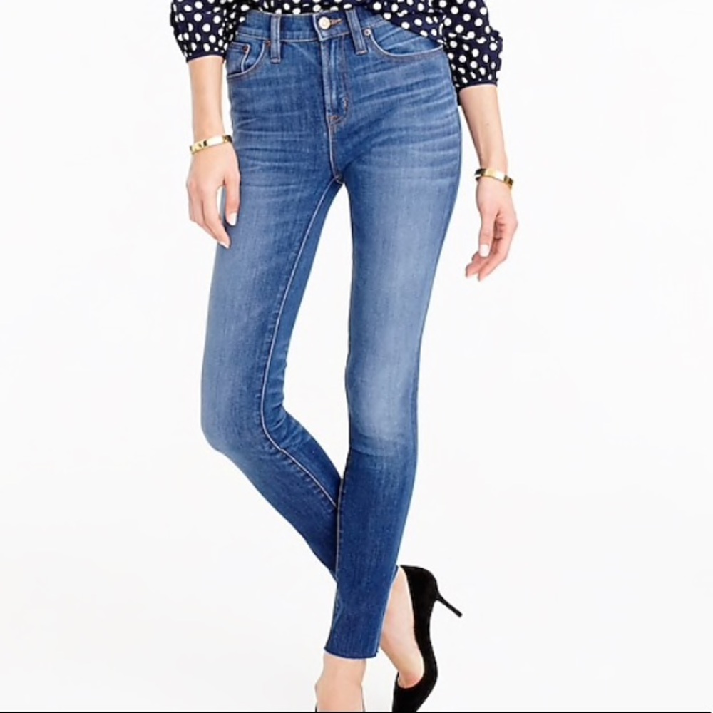 J CREW Lookout High Rise Skinny Jeans SIZE 24